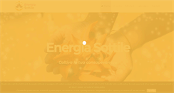 Desktop Screenshot of energiasottile.it